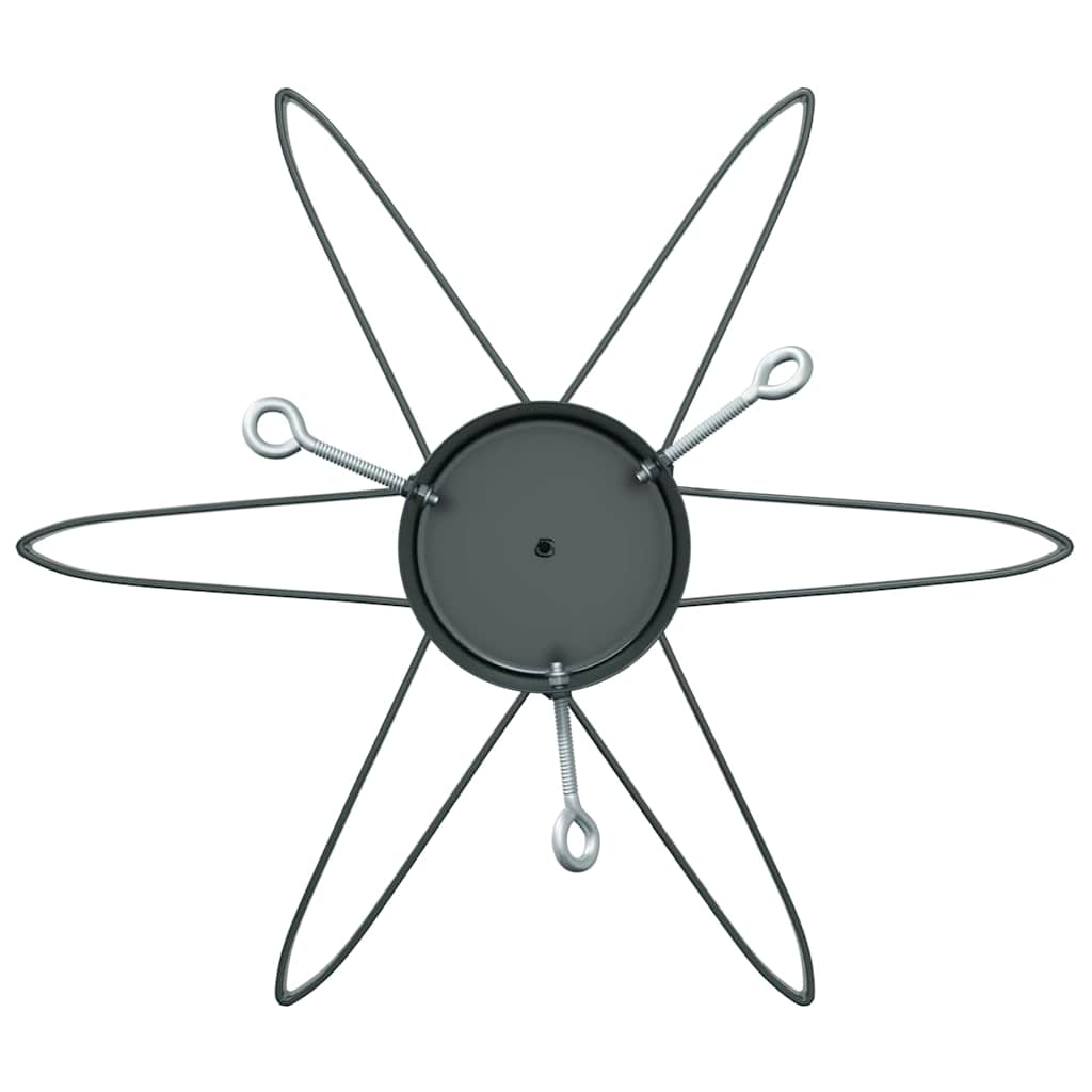 Christmas Tree Stand 1.73 Green 49 x 49 x 15.5 cm Steel